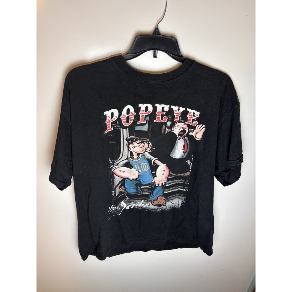 Vintage 90's Popeye Subway Train Shirt 2XL